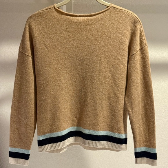 MAEVE By Anthropologie Cute Critter Cashmere Penguin Sweater Small - Picture 9 of 13